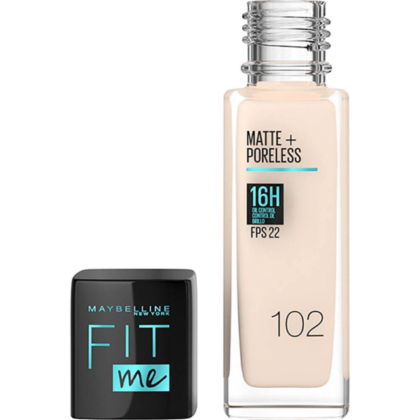 Maybelline Fit Me Matte Poreless 16H 102