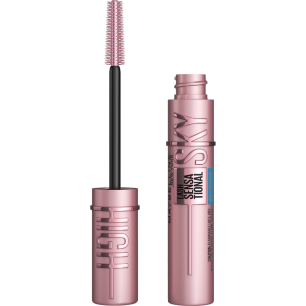 Mascara de pestañas Maybelline Sky High Very Black Waterproof