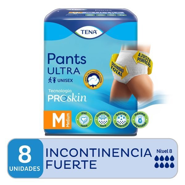 TENA pants ultra talle M x 8 un Ropa interior