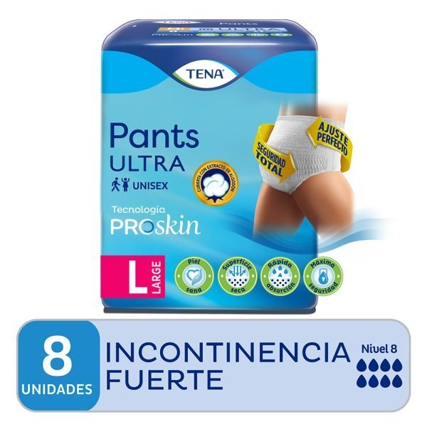 Tena Pants Ultra L x 8 un Ropa Interior