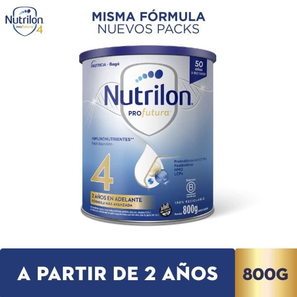Nutrilon 4 Profutura Leche Infantil x 800grs polvo