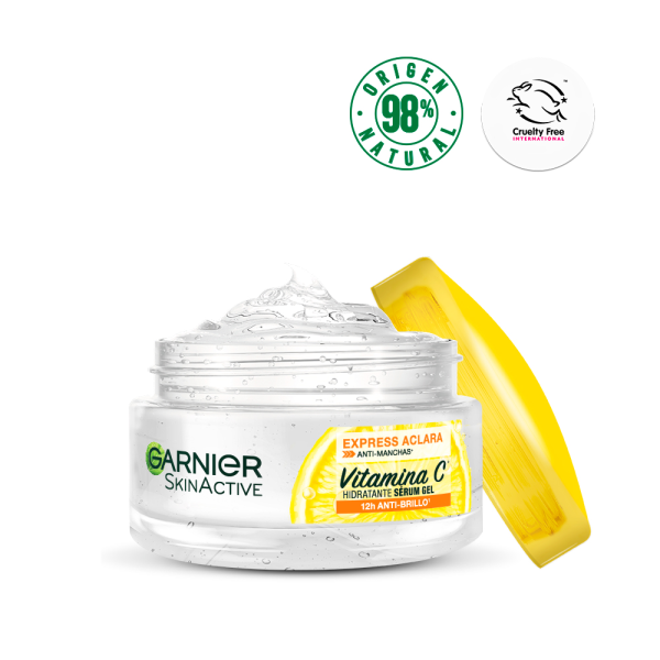 GARNIER Gel Facial Hidratante Ultra Ligero con Vit C x 50 ml