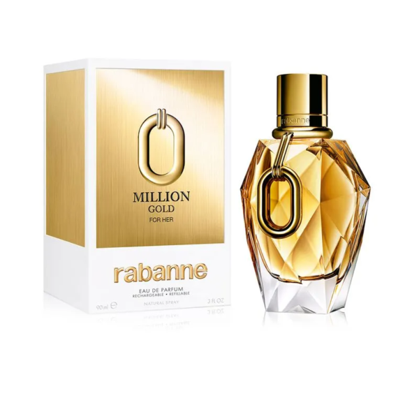 Paco Rabanne Million Gold For Her EDP x 90ml Recargable