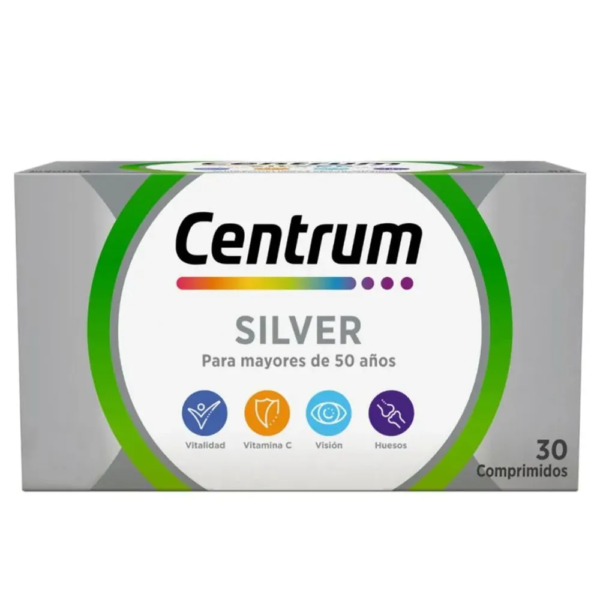 Centrum Silver multivitamínico x 30 comprimidos