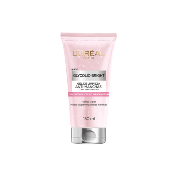 Gel Facial L'Oreal París Glycolic Bright x 150ml