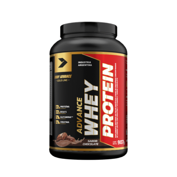 Whey Protein x 910grs Body Advance Sabor Chocolate