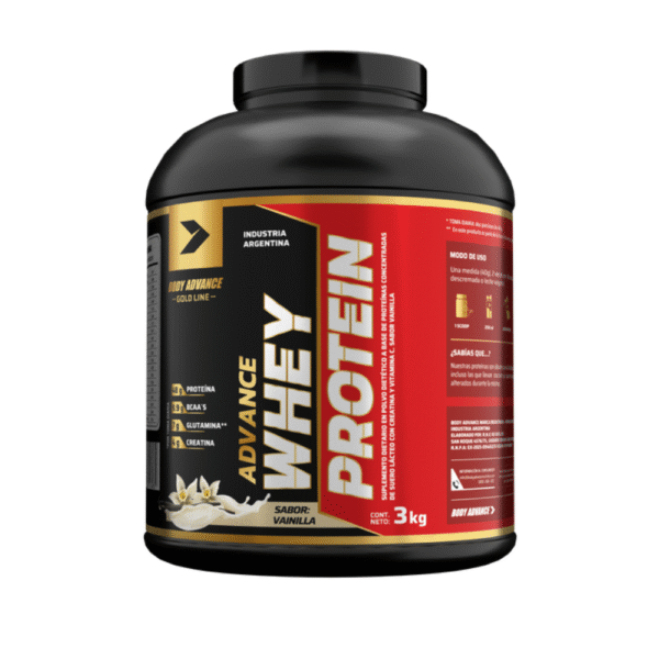 Whey Protein x 3 kgs Body Advance Sabor Vainilla