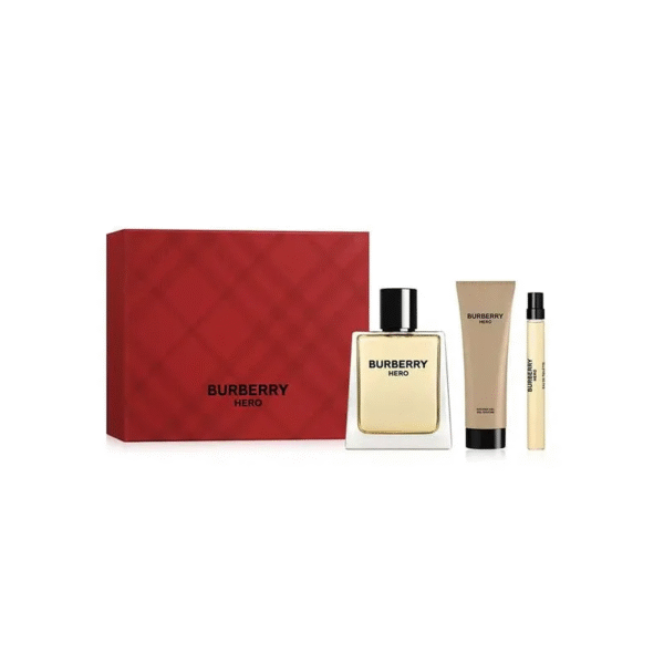 Burberry Hero EDT 100 ml + Shower Gel + Travel Size Set