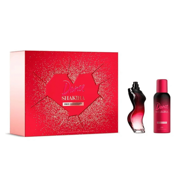 Set Shakira Dance Red Midnight EDT x 50ml + Body Lotion x 75ml